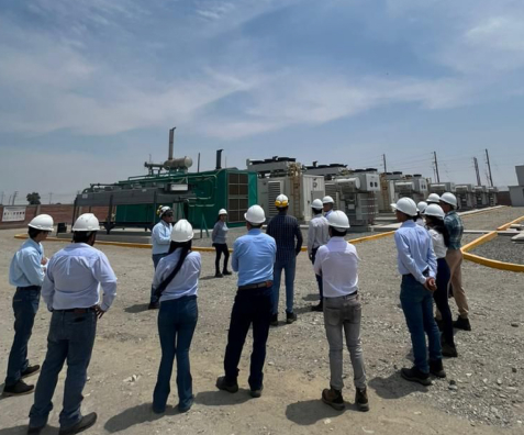 Alumnos de la UNI visitan nuestras instalaciones en Ica